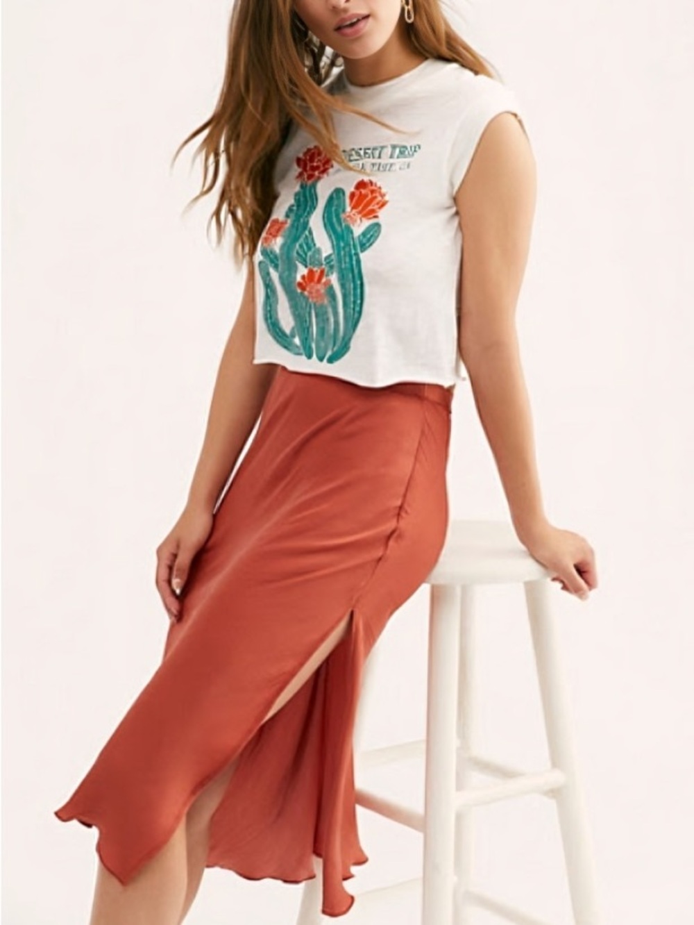 Free People Intimately Sweet Talker Half Slip